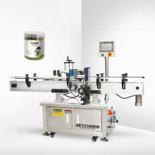 round bottle labeling machine with belt mechanism